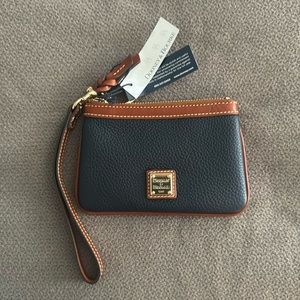 Brand New with Tags! NWT Dooney & Burke Leather Wristlet